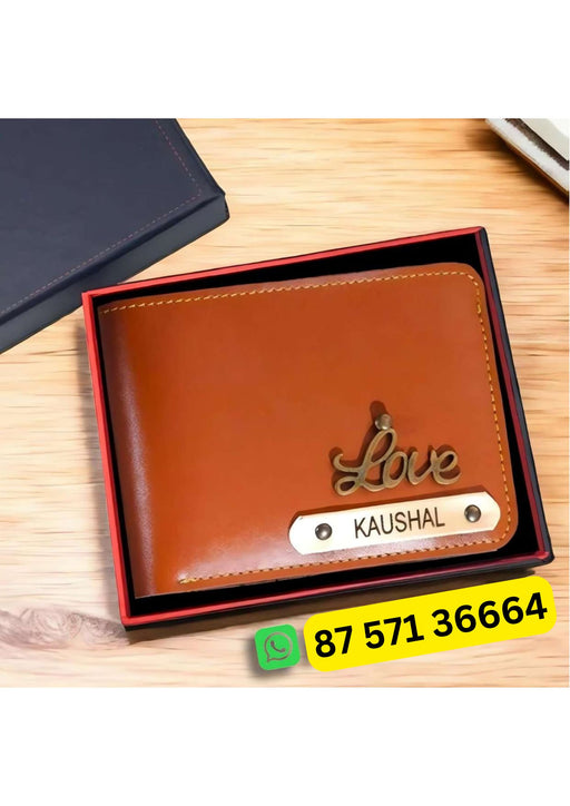 Customized Forest  Wallet For Men with Free Charm